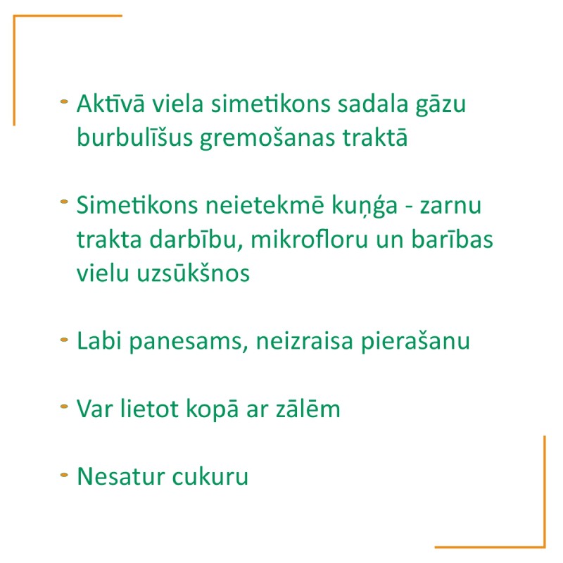 SIMETIGAST Forte 240mg mīkstās kapsulas N10