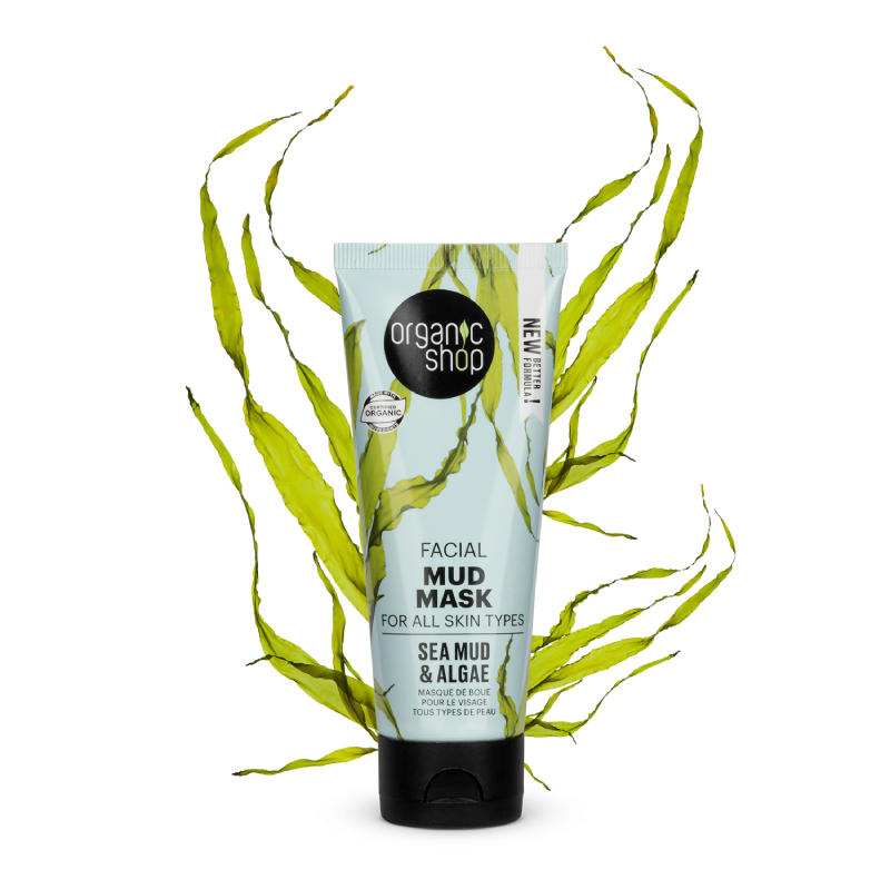 ORGANIC SHOP Sea Mud&Algae dūņu sejas maska 75ml