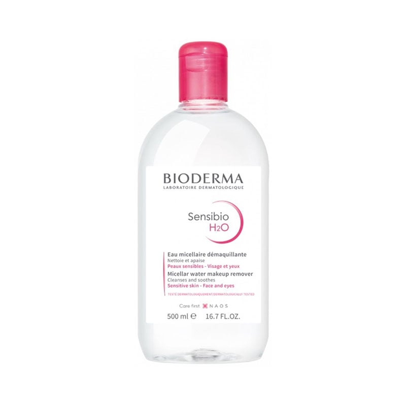 BIODERMA Sensibio H2O attīrošais micelārais ūdens jutīgai ādai 500 ml
