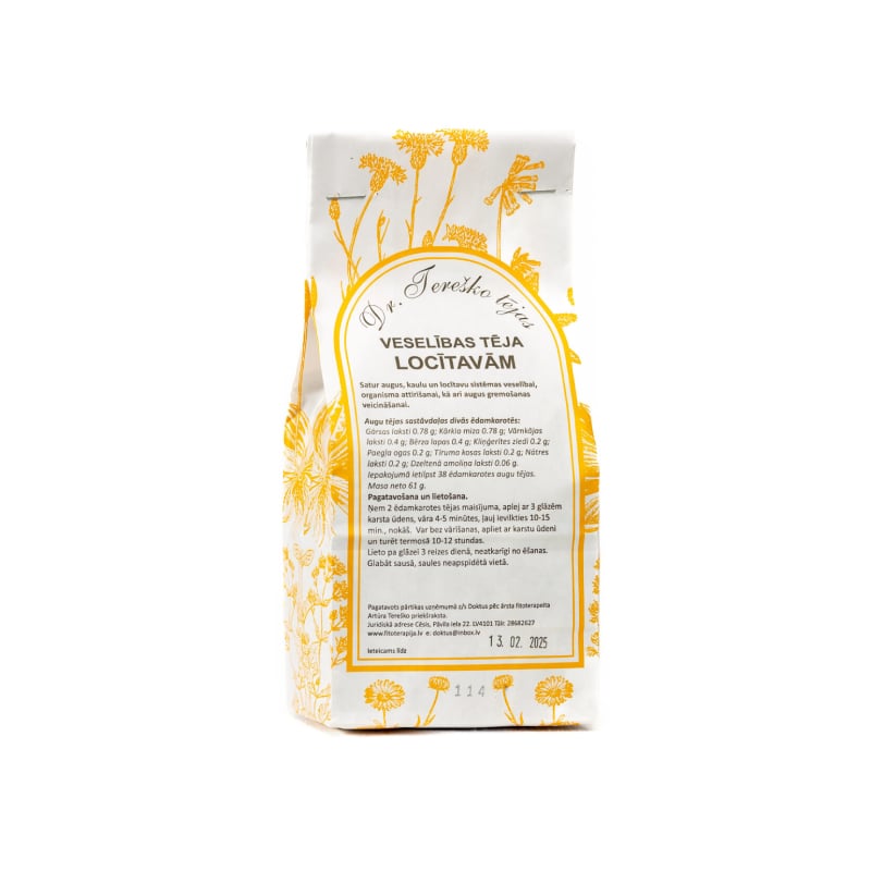 TEREŠKO tēja Locītavām 65 g