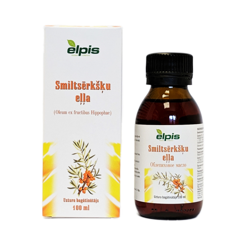 ELPIS Smiltsērkšķu eļļa 100ml