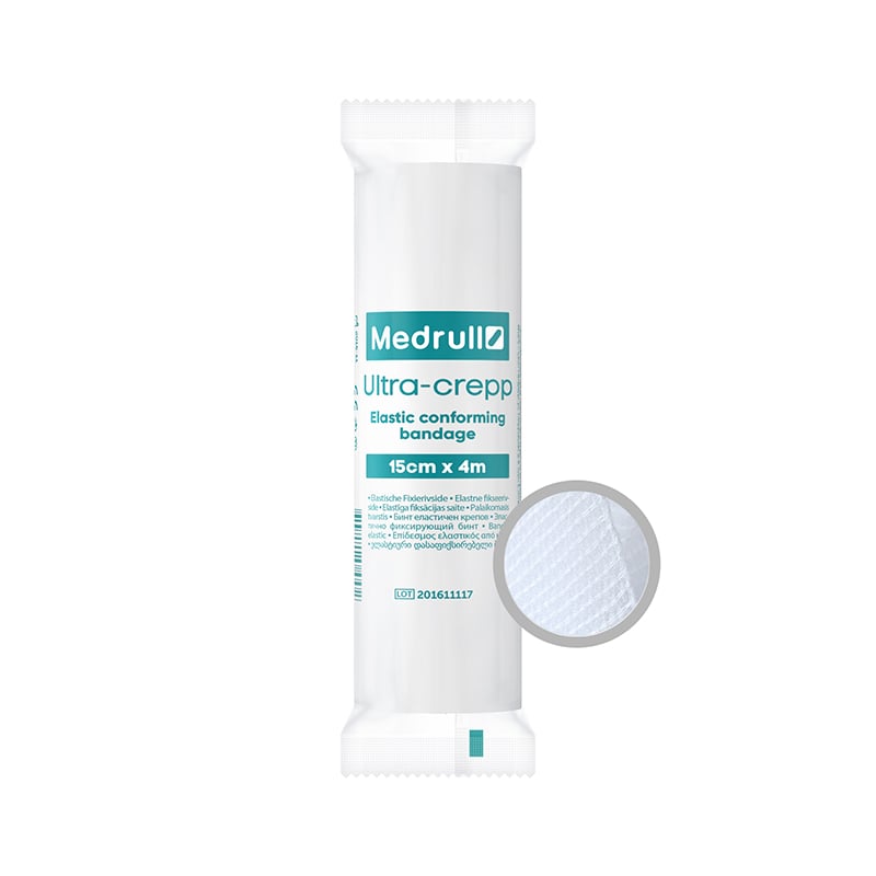 MEDRULL Ultra-crepp n/s saite elastīgā 4mx15cm