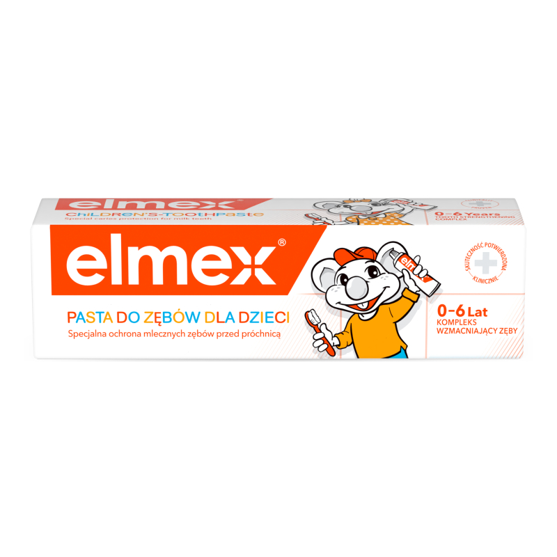 ELMEX Kids zobu pasta 0-6 gadi 50 ml