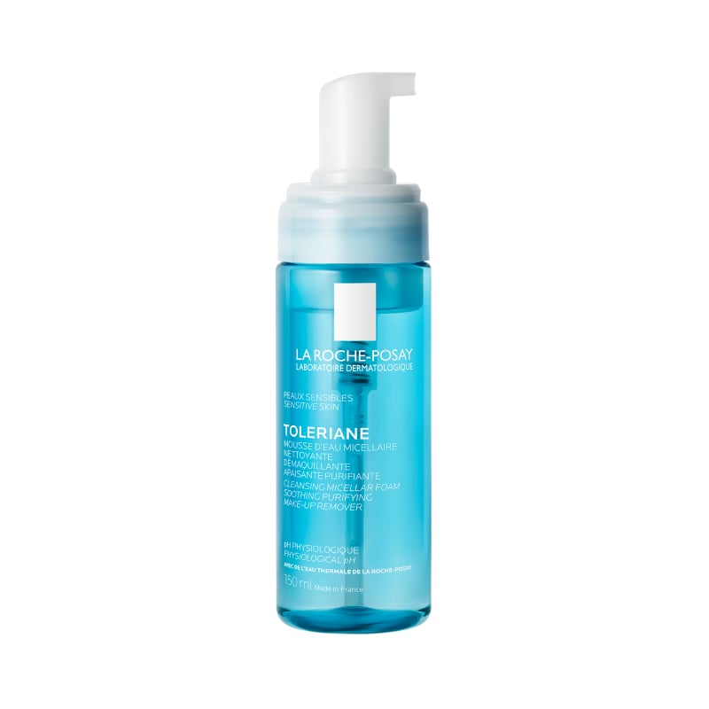 LA ROCHE-POSAY Toleriane attīrošas sejas putas jūtīgai ādai 150 ml