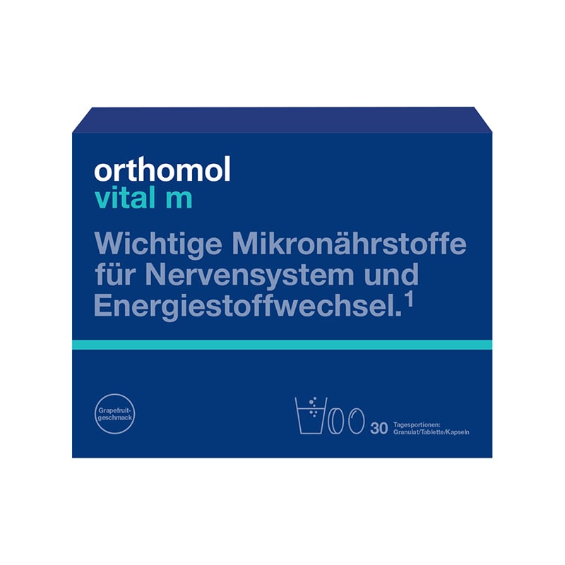 ORTHOMOL Vital M pulveris+tabletes+ kapsulas N30