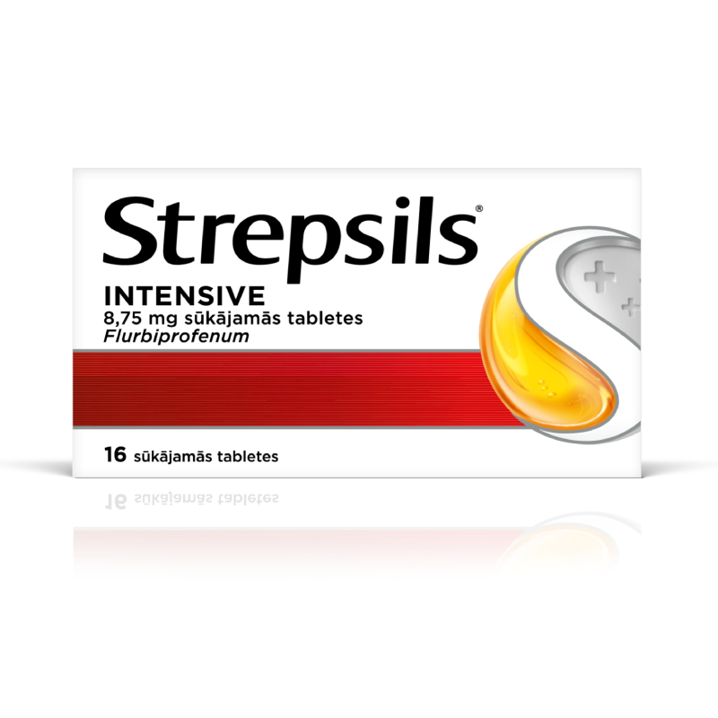 STREPSILS Intensive 8,75mg sūkājamās tabletes N16