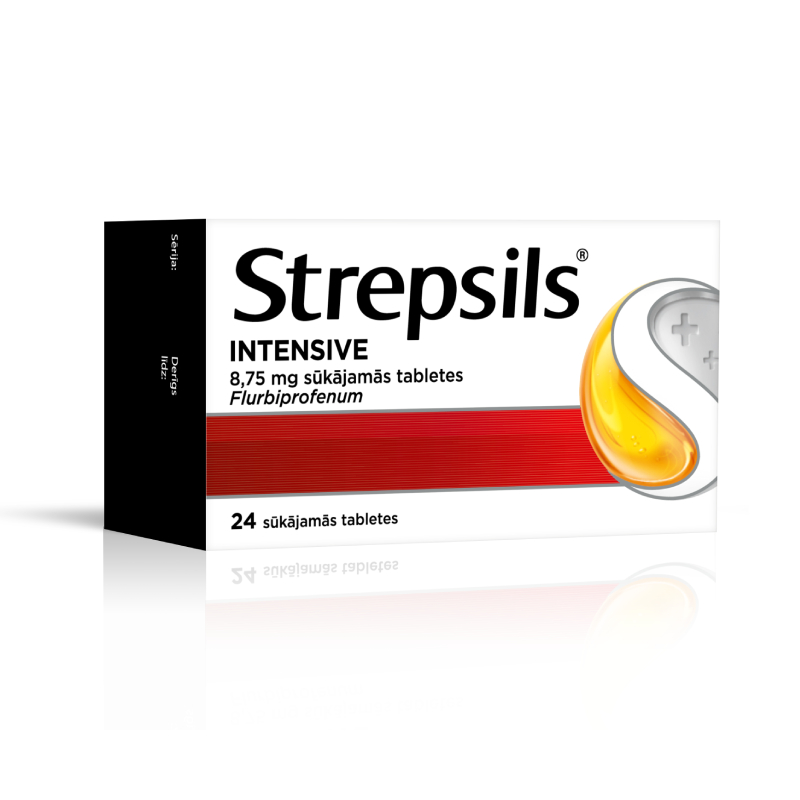 STREPSILS Intensive 8,75 mg sūkājamās tabletes N24