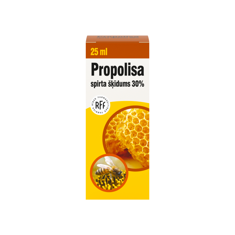 RFF Propolisa spirta šķīdums 30 % 25 ml