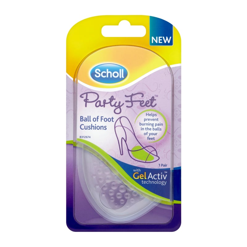 SCHOLL Party Feet Gela ieliktņi pēdām 1 pāris