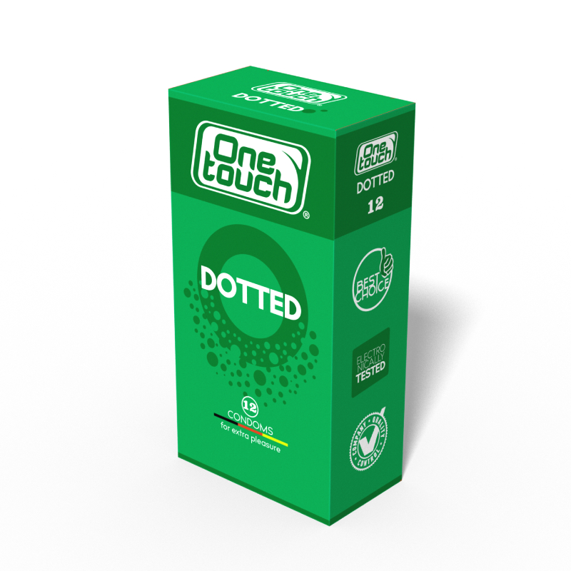 ONE TOUCH Dotted prezervatīvi N12