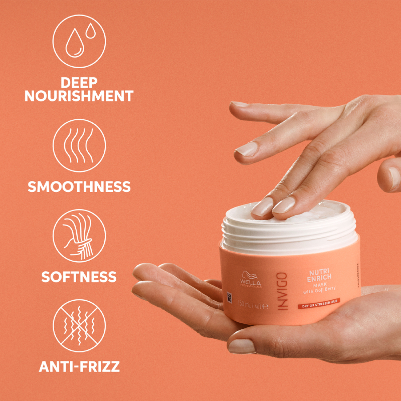 Wella Professionals Invigo Nutri Enrich maska dziļai matu barošanai 150 ml