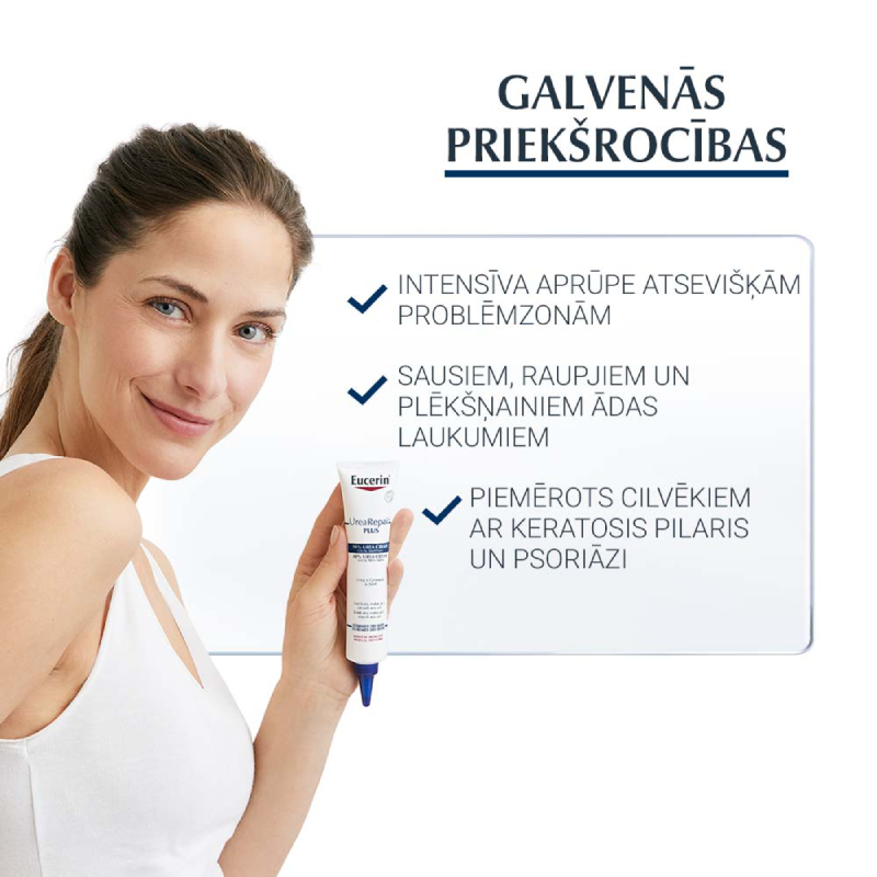 EUCERIN Urea RepairPlus krēms 30% Urea 75ml