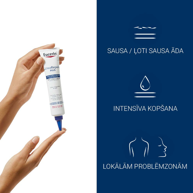 EUCERIN Urea RepairPlus krēms 30% Urea 75ml