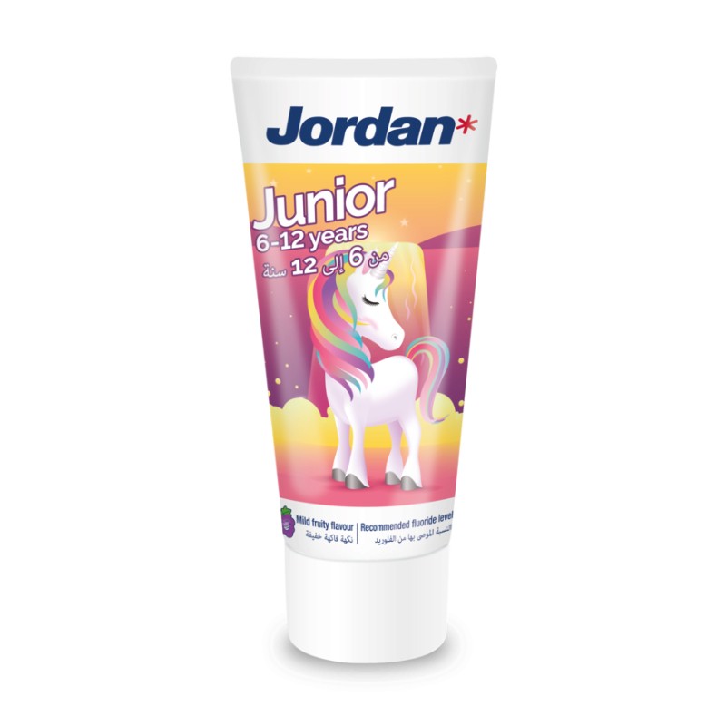 JORDAN Junior zobu pasta 6-12 gadi 50 ml