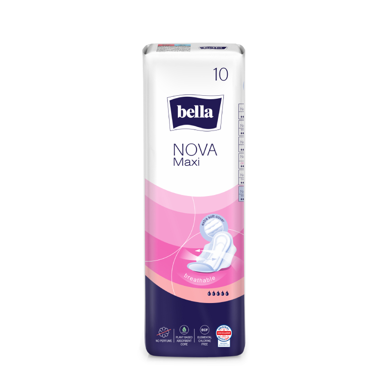 BELLA Nova Maxi higiēniskās paketes N10