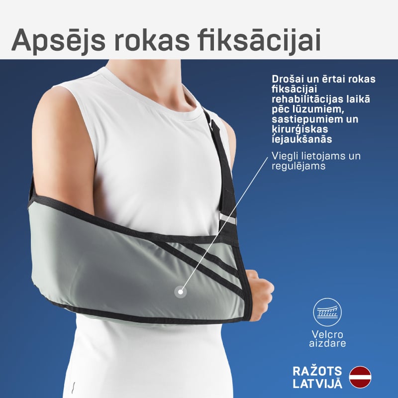 TONUS ELAST 0110 medicīniskais balstošais apsējs rokas fiksācijai, izmērs NR.4