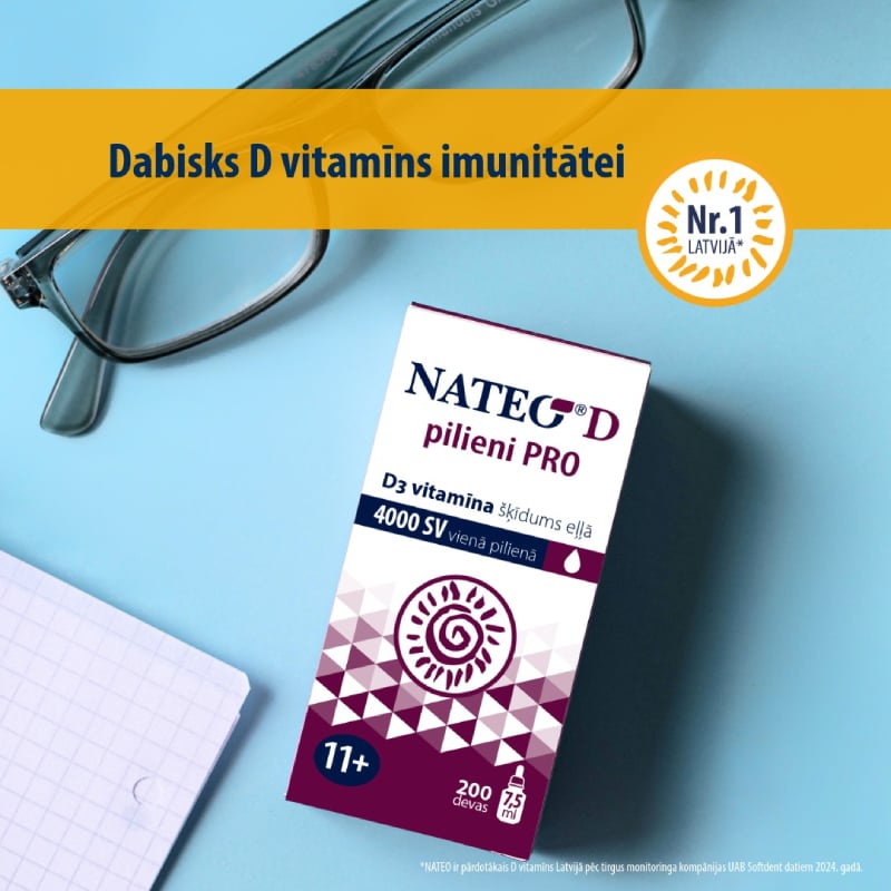 NATEO D PRO 4000SV pilieni 7.5 ml
