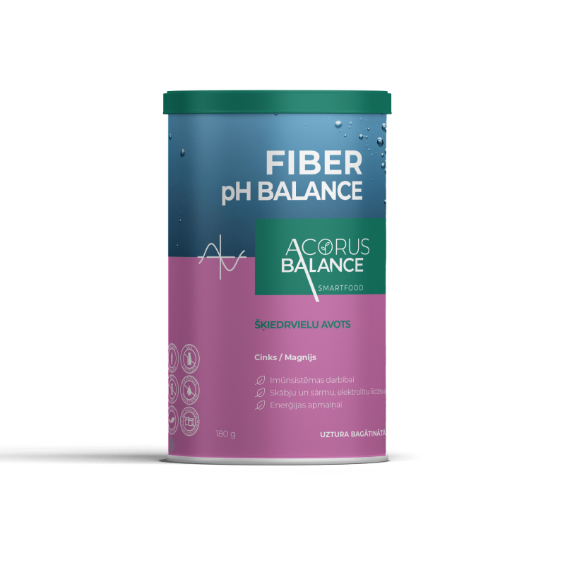 ACORUS BALANCE Fiber pH Balance šķiedrvielu komplekss, pulveris 180g