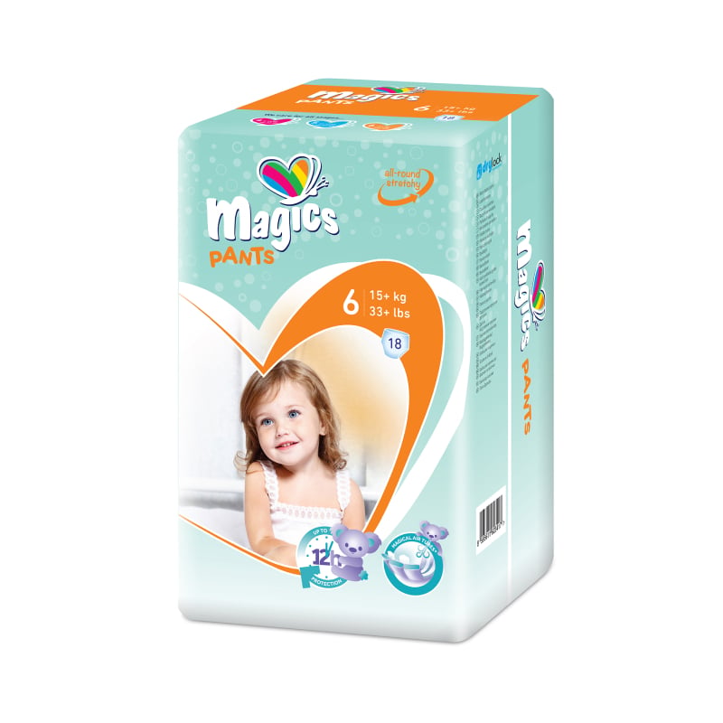MAGICS Pants autiņbiksītes XL (15+ kg) N18