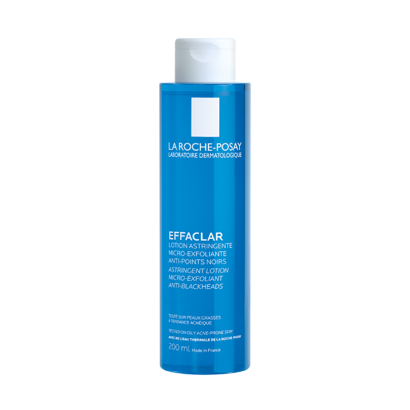 LA ROCHE-POSAY Effaclar Poras savelkošs eksfoliējošs sejas toniks 200 ml
