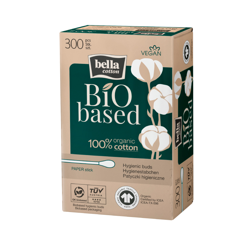 BELLA Cotton Bio vates kociņi N300