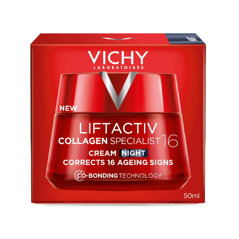 VICHY Liftactiv Collagen Specialist 16 nakts krēms 50 ml