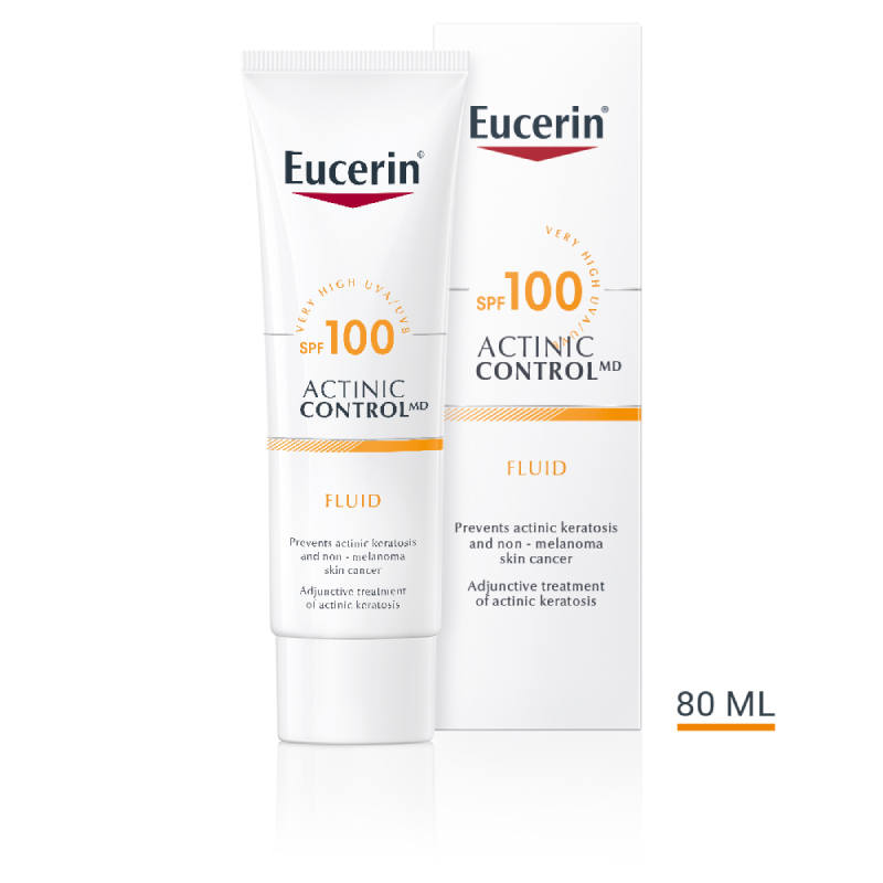 EUCERIN Actinic control MD SPF100 fluīds ar augstu UVA/UVB aizsardzību 80 ml