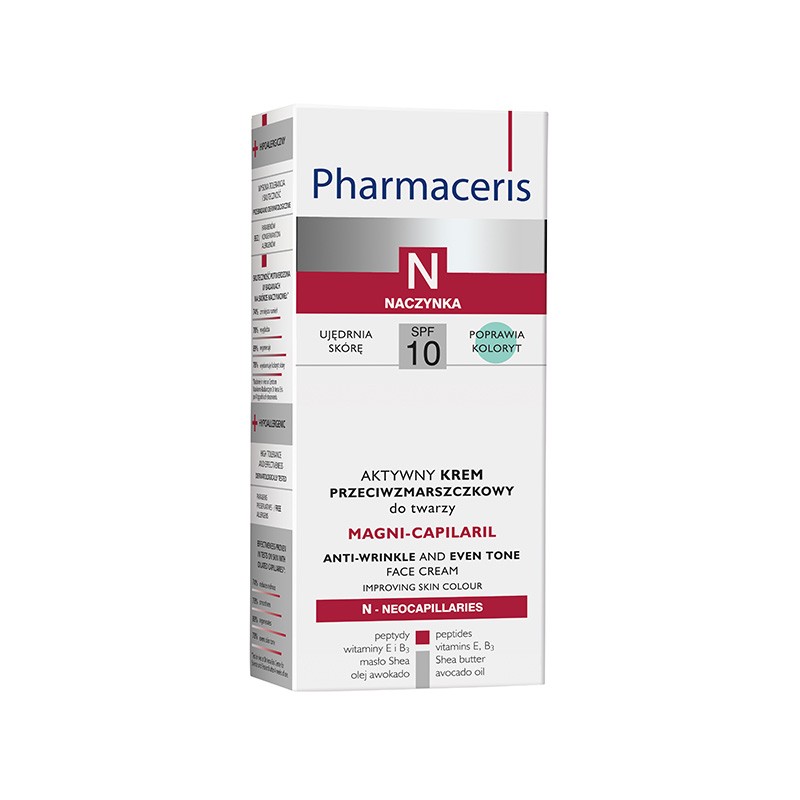 PHARMACERIS N Magni-Capilaril pretgrumbu krēms sejai 50 ml