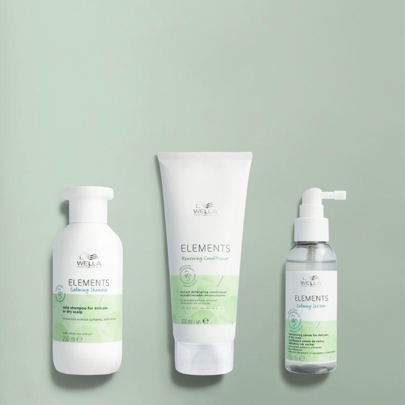 Wella Professionals Elements Calming nomierinošs šampūns 250 ml