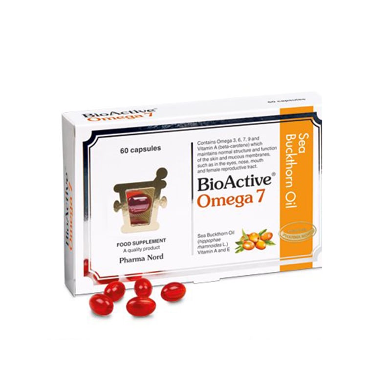 BIOACTIVE Omega 7 kapsulas N60