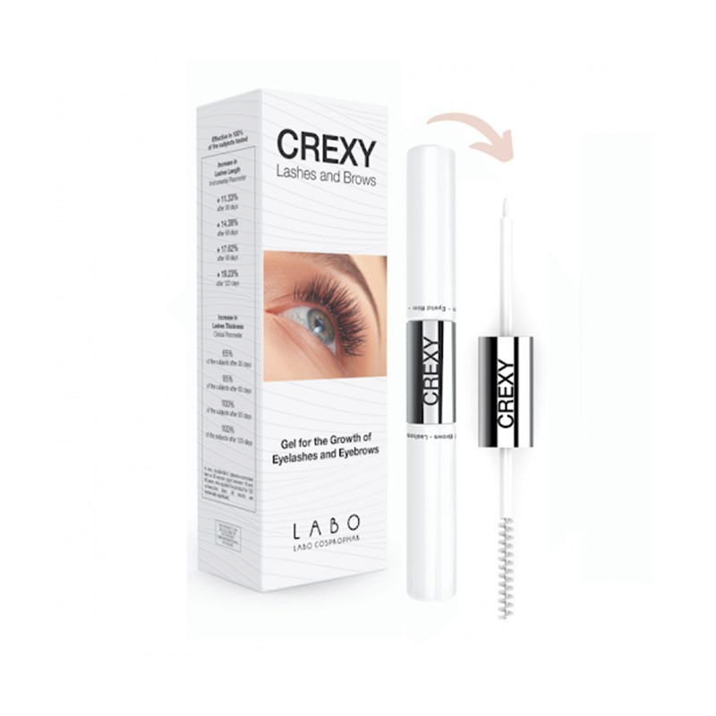CREXY gels skropstu un uzacu augšanai 8 ml