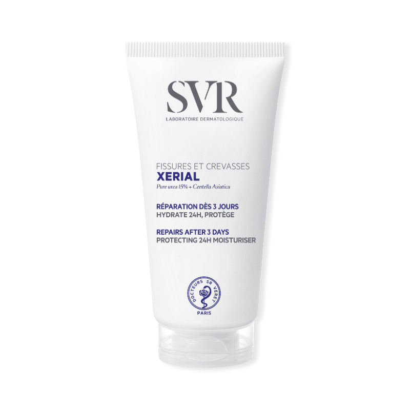 SVR Xerial Fissures Crevasses atjaunojošs krēms pēdām 50 ml