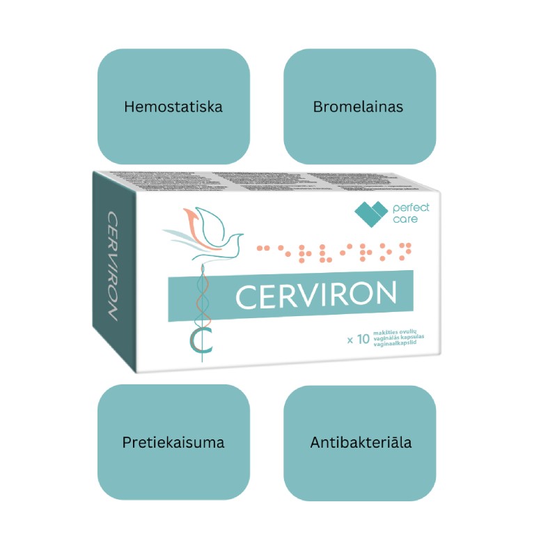 CERVIRON vaginālās kapsulas N10