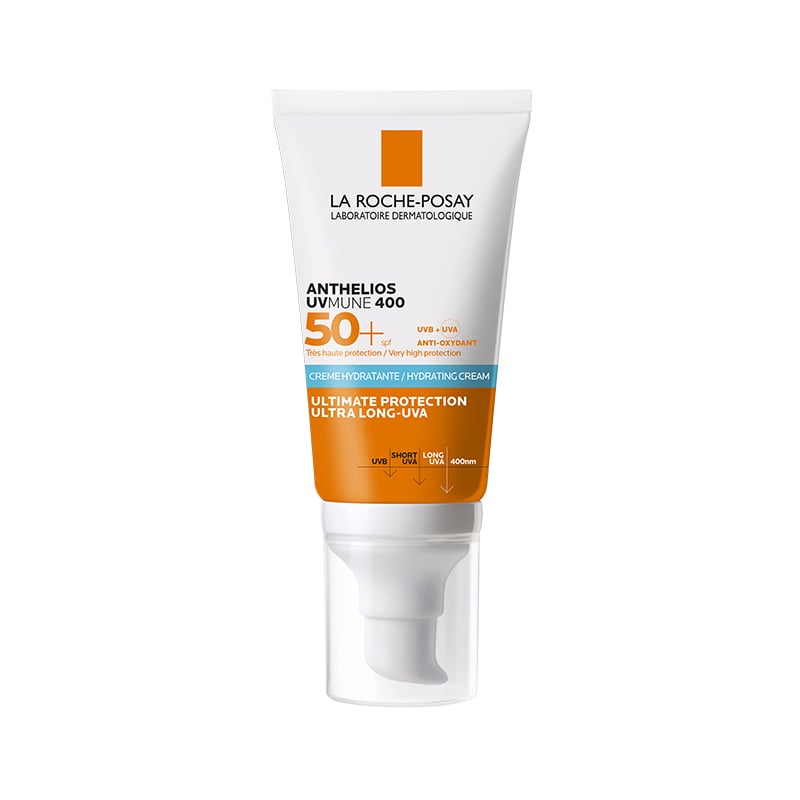 LA ROCHE-POSAY Anthelios Uvmune mitrinošs saules aizsargkrēms sejai SPF50 50 ml