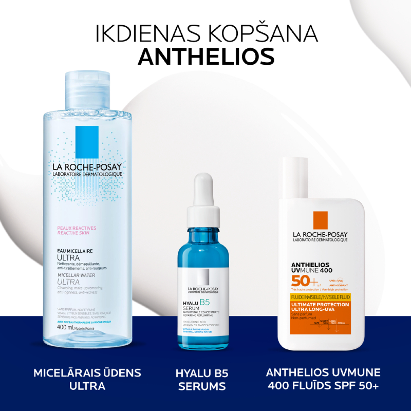 LA ROCHE-POSAY Anthelios Uvmune saules aizsargfluīds sejai SPF50+ 50 ml