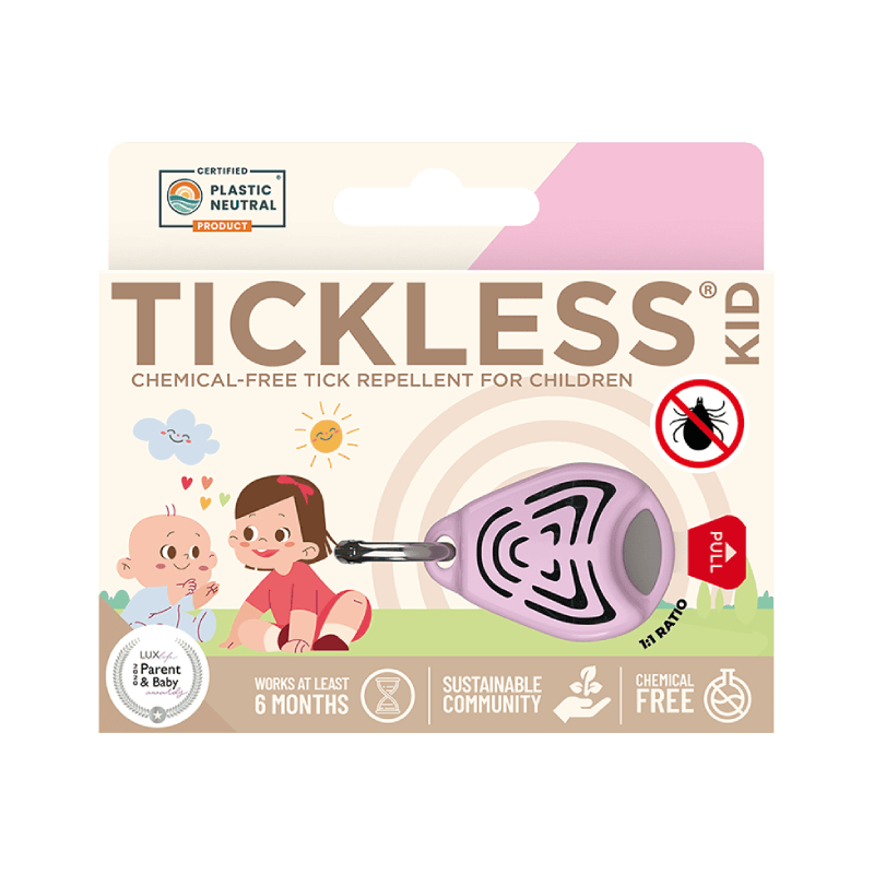 TICKLESS Kid ultraskaņas repelenta ierīce (rozā)