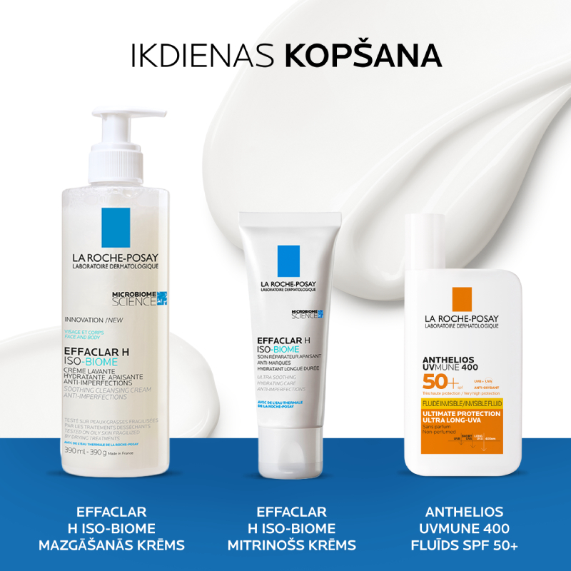 LA ROCHE-POSAY Effaclar H Iso-Biome krēms 40 ml