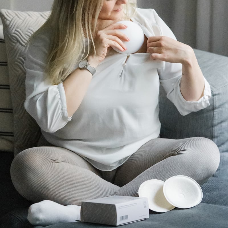 LOLA&LYKKE atkārtoti lietojamie bambusa krūšu ieliktņi (2 pāri)