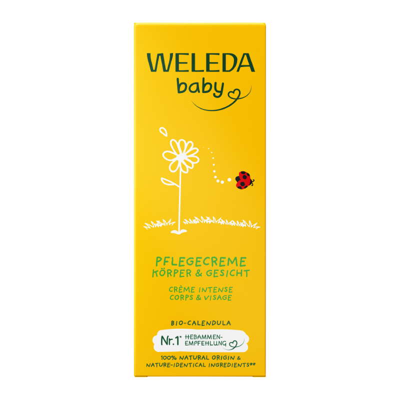 WELEDA Baby kliņģerīšu ķermeņa un sejas krēms 75 ml