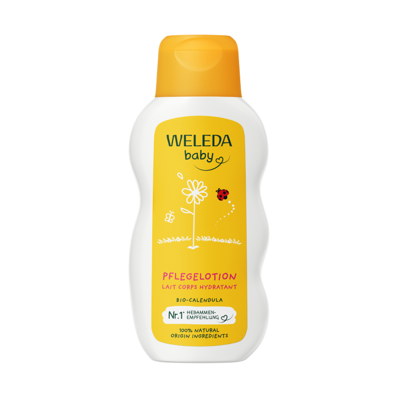 WELEDA Baby kliņģerīšu ķermeņa pieniņš 200 ml