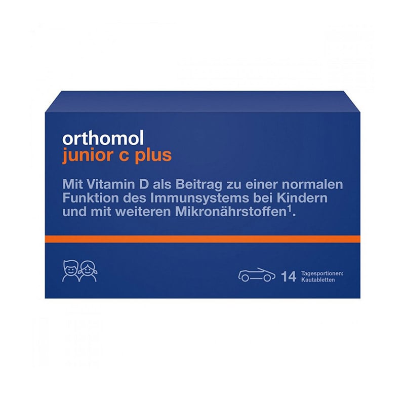 ORTHOMOL Junior C Plus košļājamās tabletes N14
