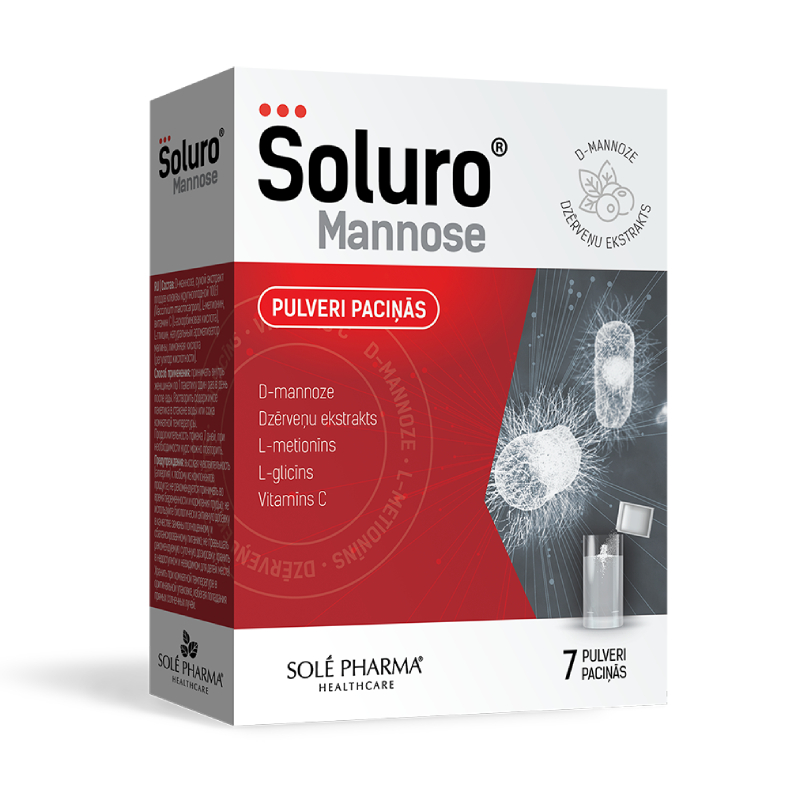 SOLURO Akut Mannose pulveris N7
