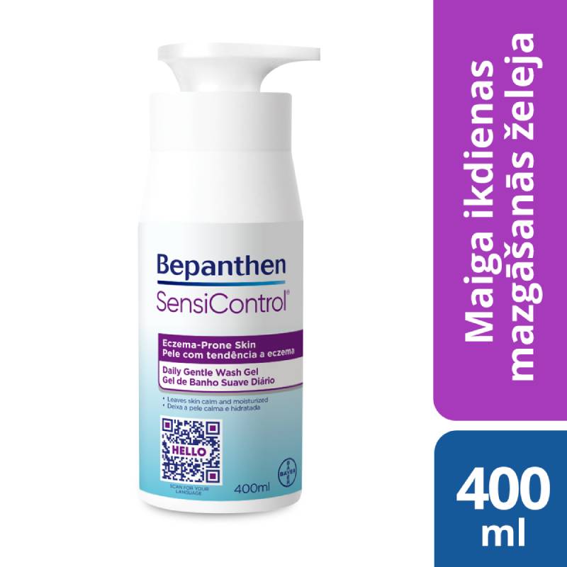 BEPANTHEN SensiControl dušas želeja 400 ml