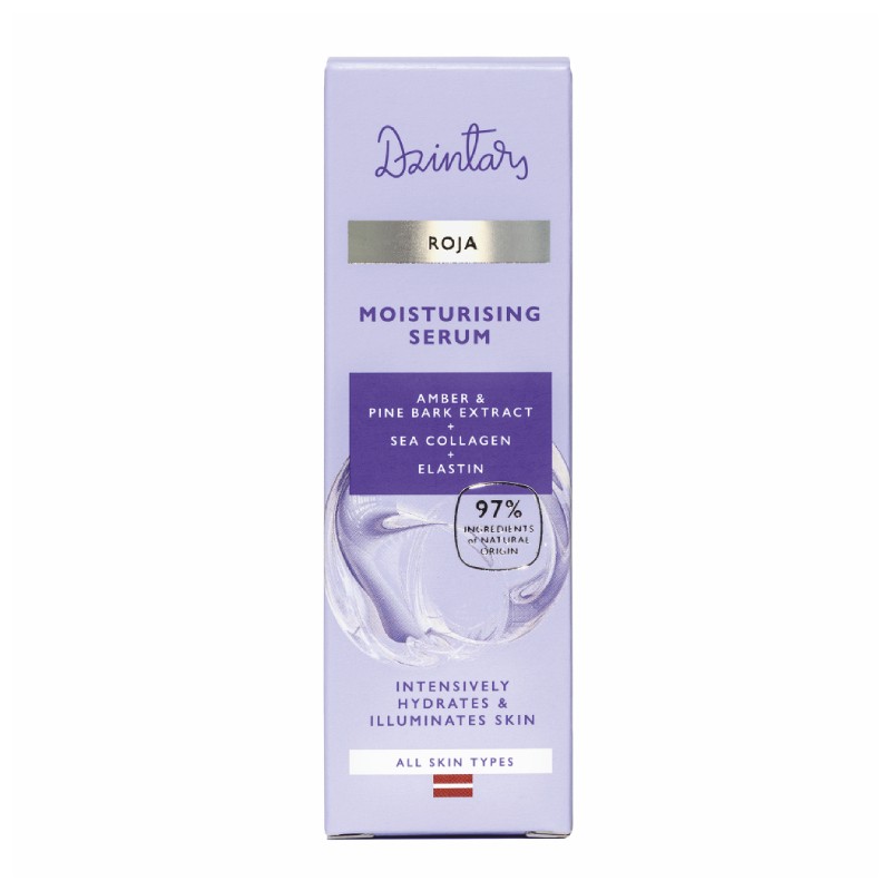 DZINTARS Roja mitrinošs serums 30 ml