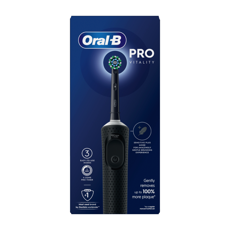 ORAL B Vitality Pro elektriskā zobu birste melna