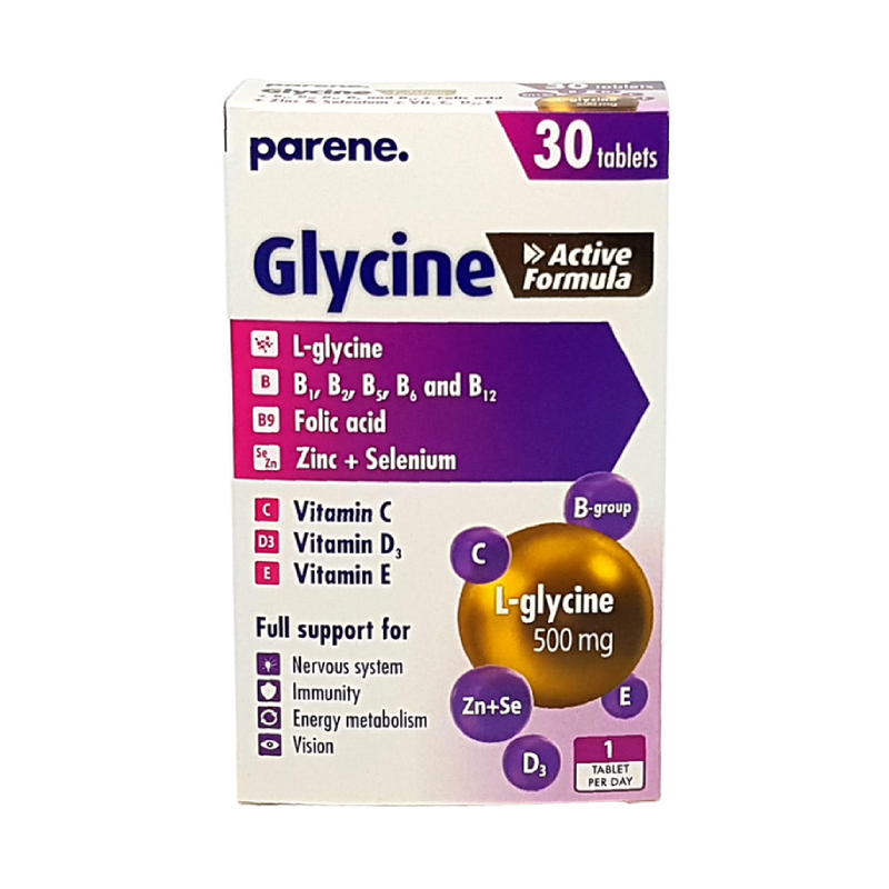 PARENE Glycine Active Formula tabletes N30