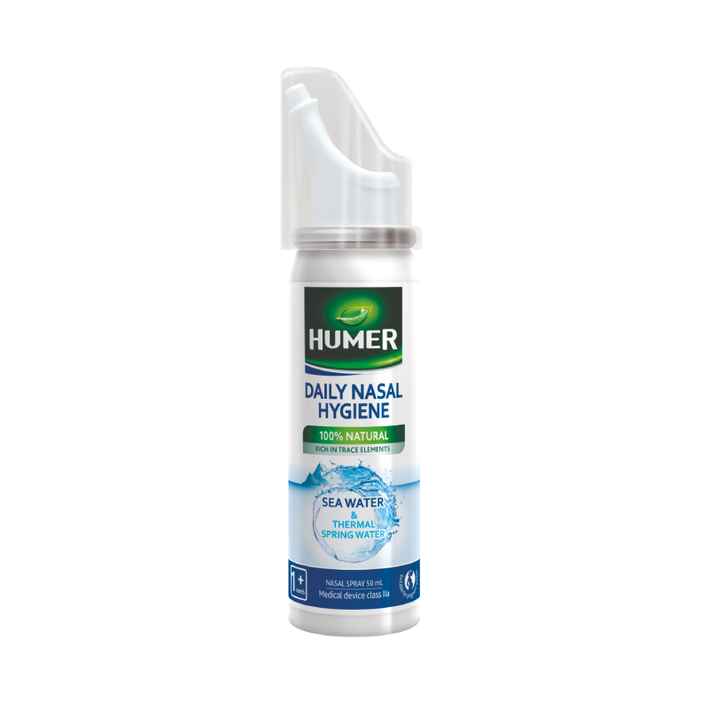 HUMER deguna dobuma aerosols ar termālo un jūras ūdeni 50ml