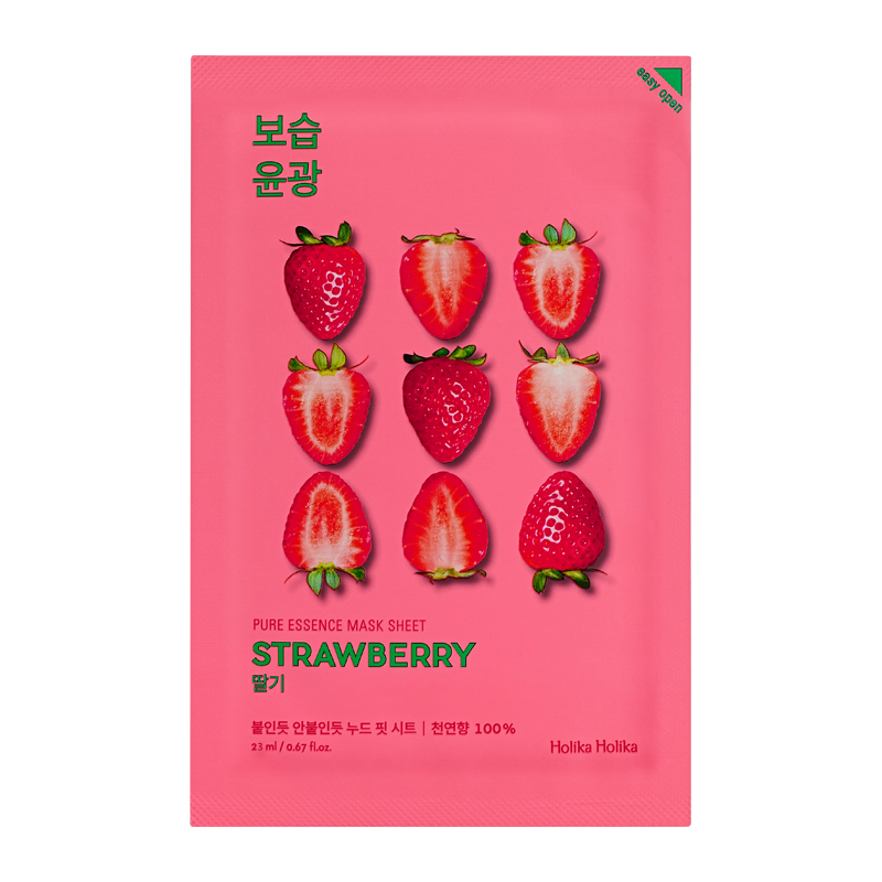 HOLIKA HOLIKA Pure Essence Strawberry sejas maska 20ml