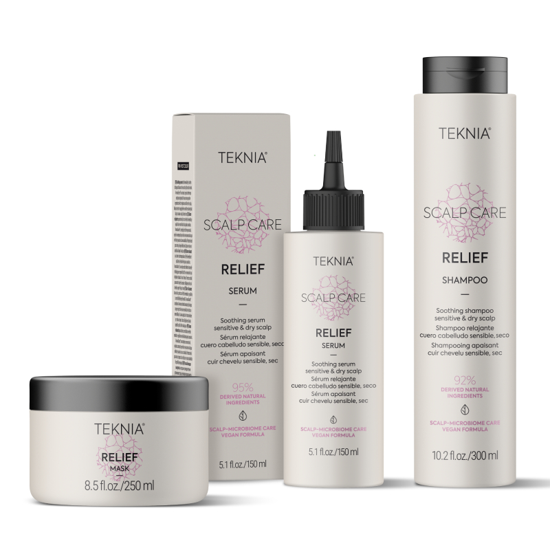 LAKMĒ Teknia Relief maska jutīgai galvas ādai un sausiem matiem 250 ml
