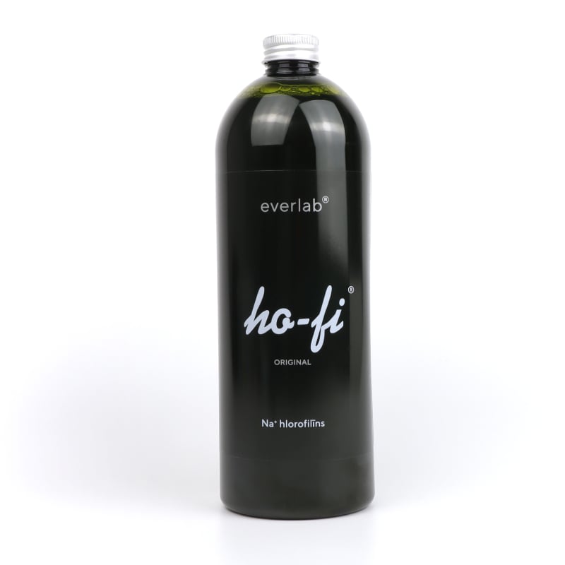 HO-FI Original Na+hlorofilīns ūdens šķīdums 1000 ml